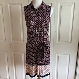 Tacera Sleeveless Tie-Waist Dress Size Medium